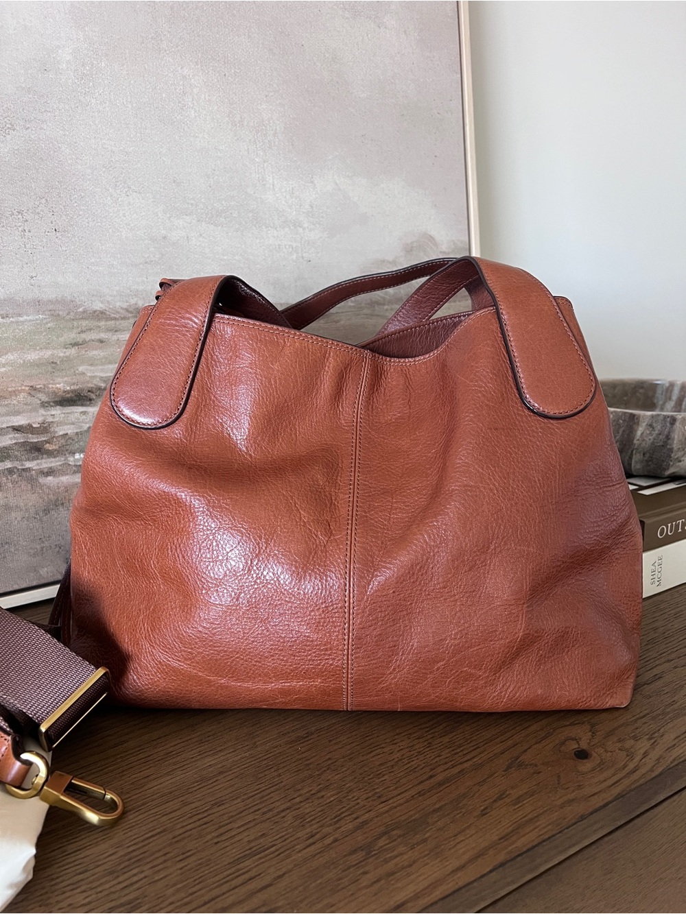 Maya Leather Satchel